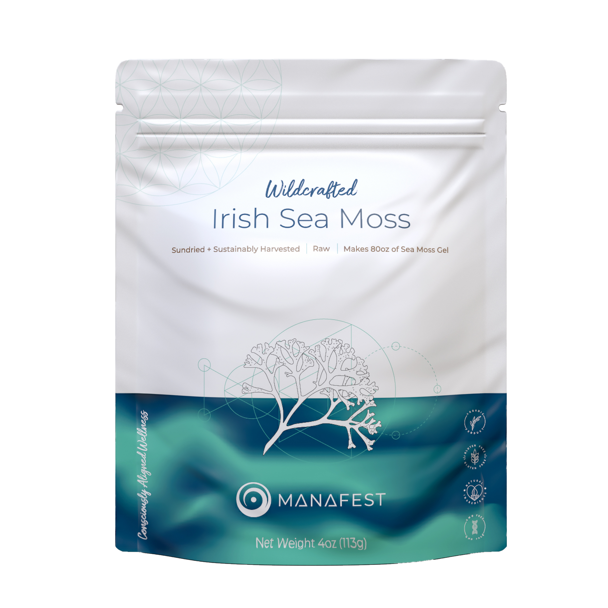 Wildcrafted Dried Sea Moss 4oz